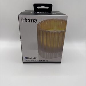 ihome Portable Bluetooth Candle Speaker - Brand NEW In Box